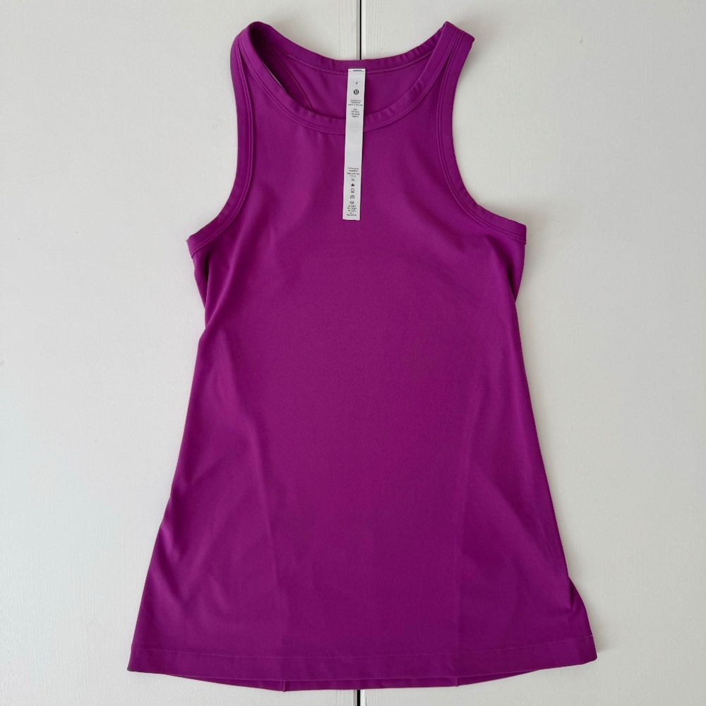 Lululemon Align Hip-Length Racerback Tank Top Purple Size 4